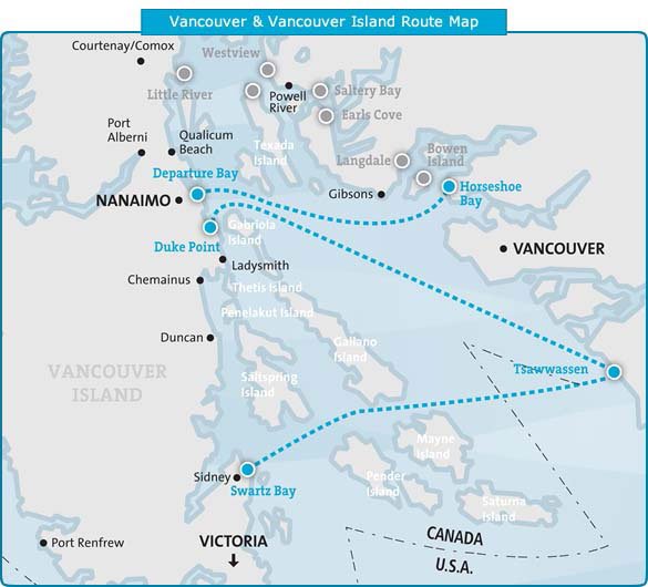 Vancouver To Victoria Ferry Reservations